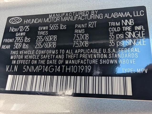 2026 Hyundai Santa Fe Hybrid SE