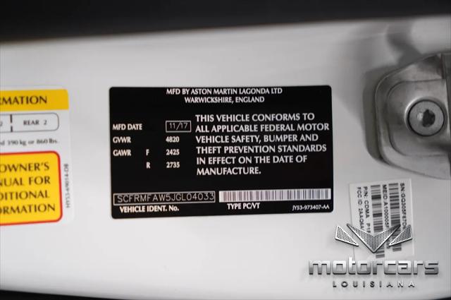 2018 Aston Martin DB11 V8