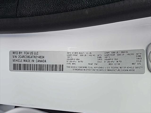 2026 Chrysler Pacifica Select AWD