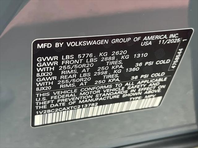 2026 Volkswagen Atlas Cross Sport SEL