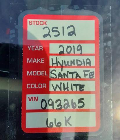 2019 Hyundai Santa Fe SE