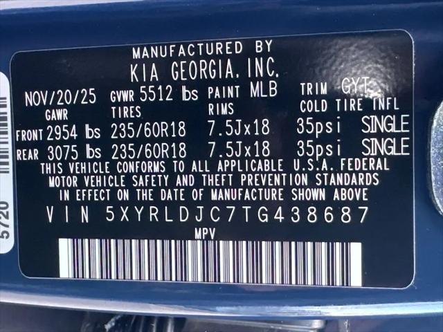 2026 Kia Sorento S