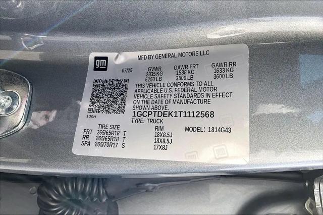 2026 Chevrolet Colorado Z71, 4WD