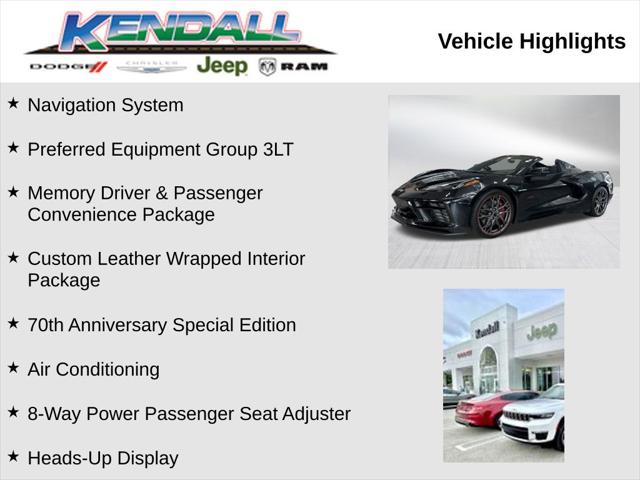 2023 Chevrolet Corvette Stingray RWD Convertible 3LT