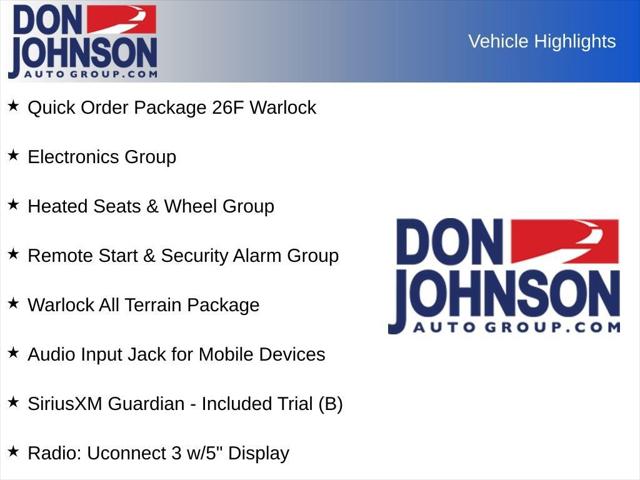 2024 RAM 1500 Classic Warlock Quad Cab 4x4 64 Box