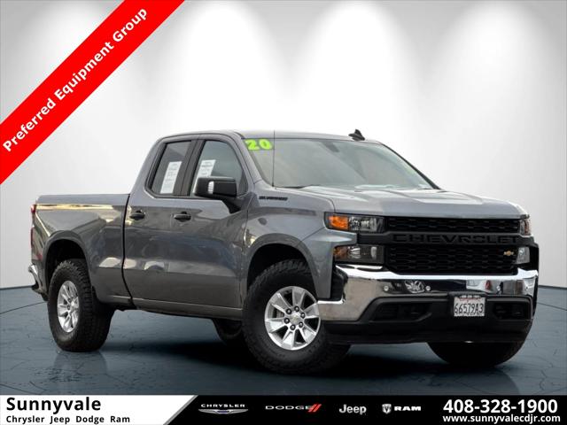 2020 Chevrolet Silverado 1500 2WD Double Cab Standard Bed WT