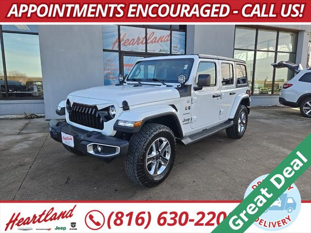 2018 Jeep Wrangler Unlimited Sahara 4x4 2018 Jeep Wrangler Unlimited Sahara 4x4