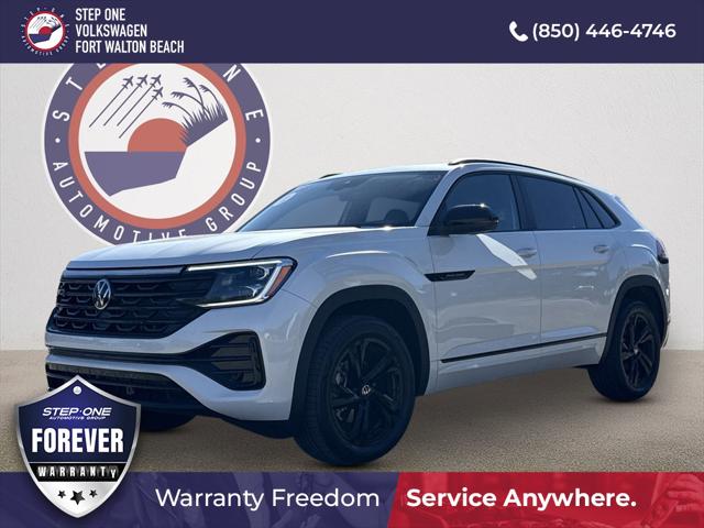 2025 Volkswagen Atlas Cross Sport 2.0T SEL R-Line Black