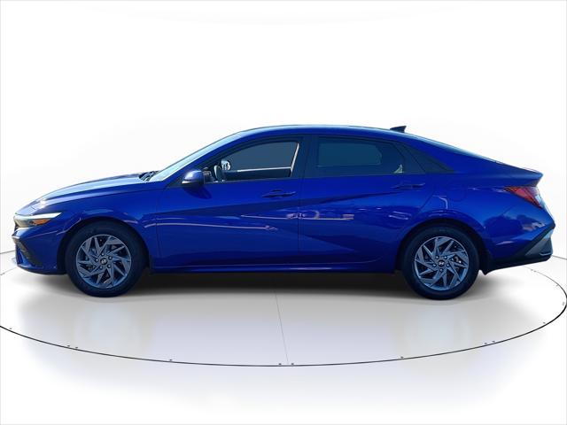 2025 Hyundai Elantra Hybrid Blue