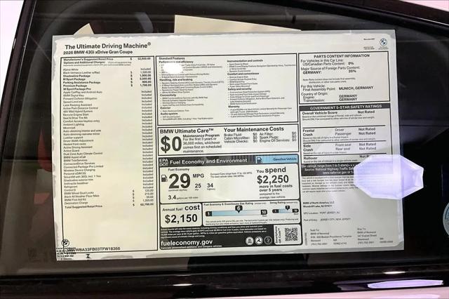 2026 BMW 430i Gran Coupe xDrive