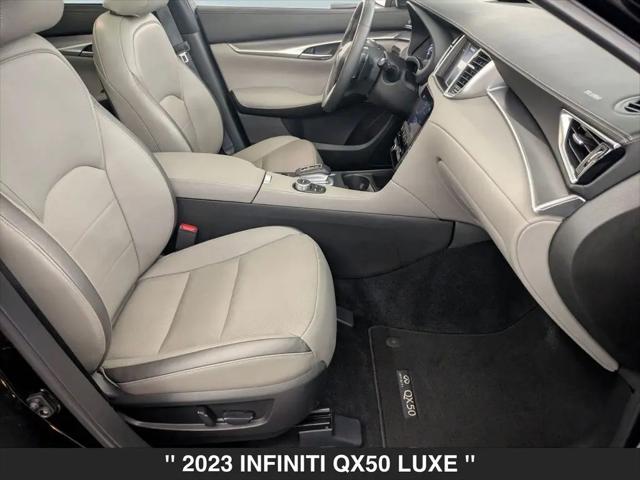 2023 INFINITI QX50 LUXE AWD