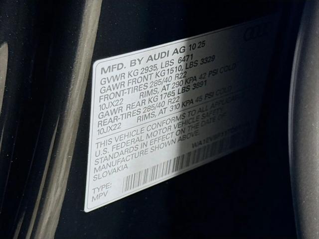 2026 Audi Q8 Premium Plus 55 TFSI quattro Tiptronic