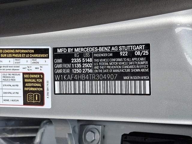 2026 Mercedes-Benz C-CLASS C 300 C 300