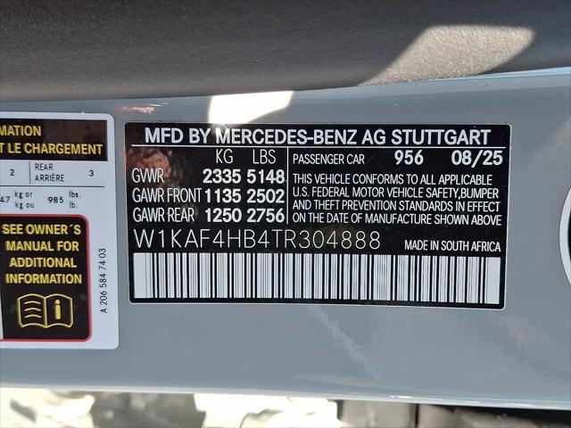 2026 Mercedes-Benz C-CLASS C 300 C 300