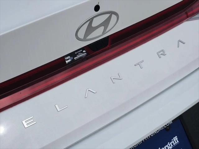 2026 Hyundai Elantra Hybrid Blue