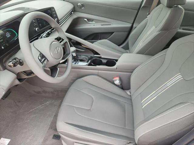 2026 Hyundai Elantra Hybrid Blue