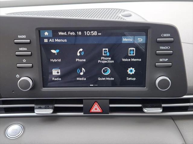 2026 Hyundai Elantra Hybrid Blue