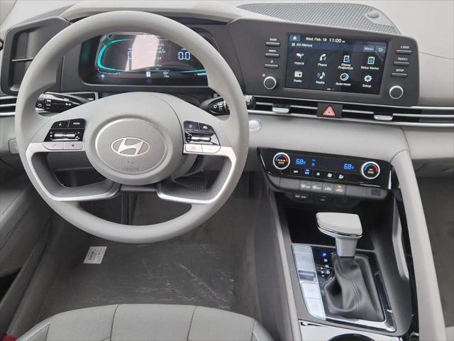 2026 Hyundai Elantra Hybrid Blue