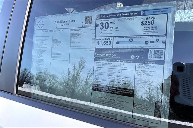 2026 Nissan Kicks SV