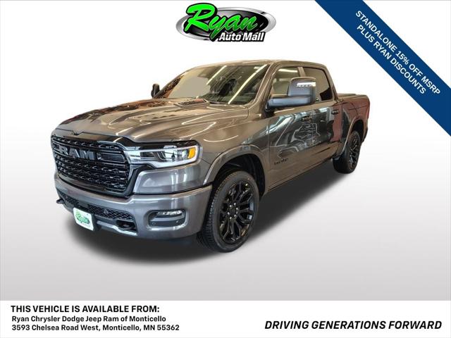 2026 Ram 1500 Limited Crew Cab 4x4 5'7" Box for sale in Monticello, MN