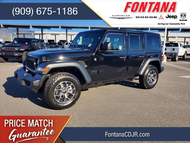 2026 Jeep Wrangler 4-Door Sport S 4x4 for sale in Fontana, CA