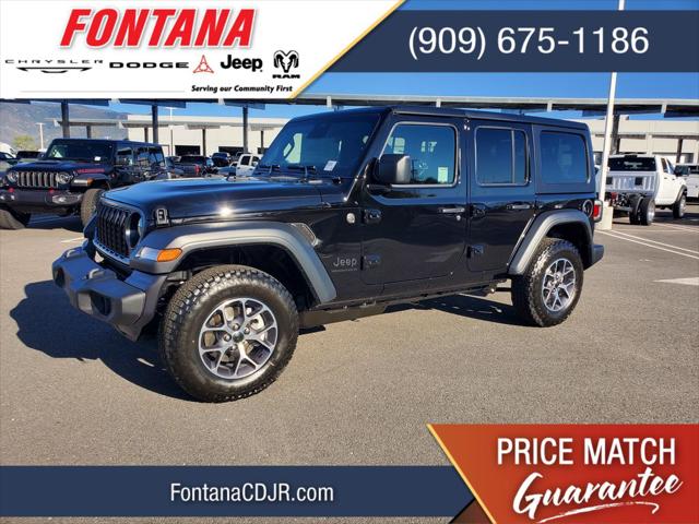2026 Jeep Wrangler 4-Door Sport S 4x4 for sale in Fontana, CA