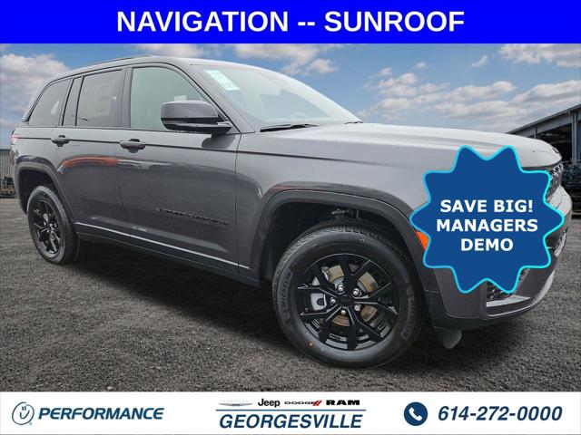 2026 Jeep Grand Cherokee GRAND CHEROKEE LAREDO ALTITUDE 4X4 2026 Jeep Grand Cherokee GRAND CHEROKEE LAREDO ALTITUDE 4X4