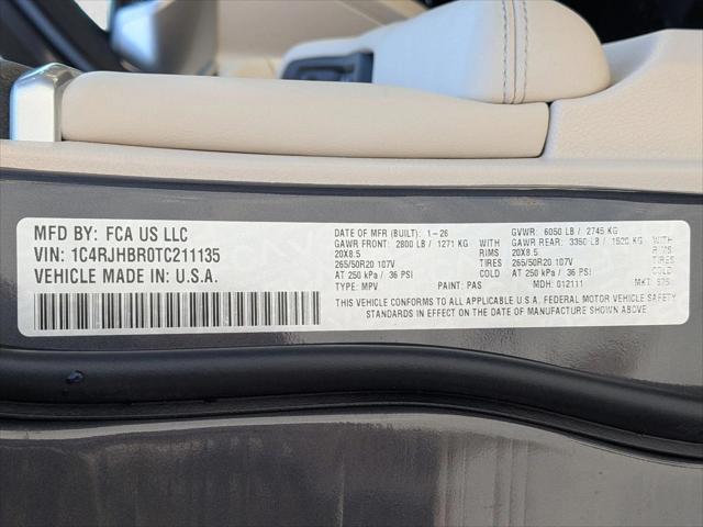 2026 Jeep Grand Cherokee Limited