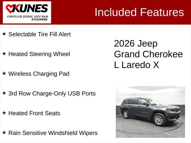 2026 Jeep Grand Cherokee L GRAND CHEROKEE L LAREDO X 4X4 2026 Jeep Grand Cherokee L GRAND CHEROKEE L LAREDO X 4X4