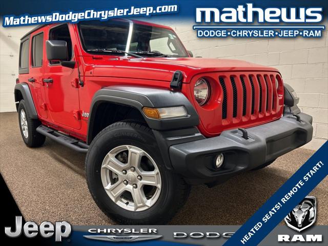 2018 Jeep Wrangler Unlimited Sport S 4x4