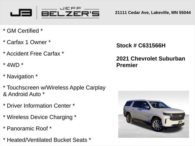 2021 Chevrolet Suburban 4WD Premier