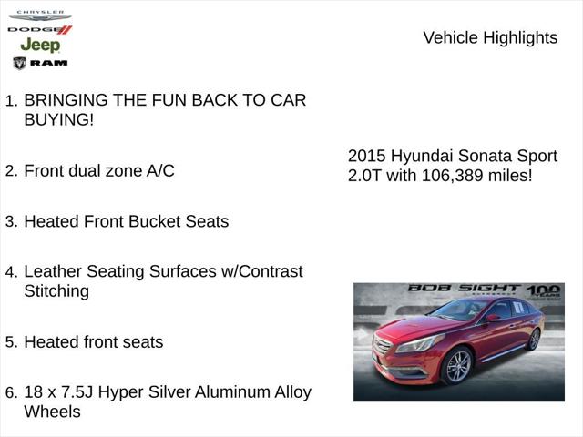 2015 Hyundai Sonata Sport 2.0T