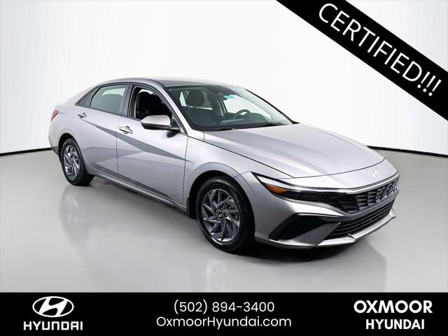 2025 Hyundai Elantra Hybrid Blue