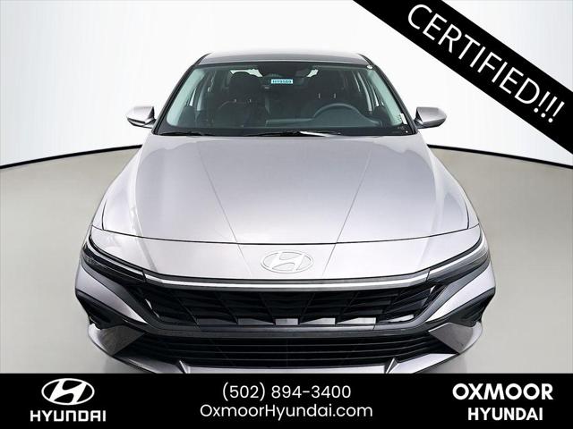 2025 Hyundai Elantra Hybrid Blue