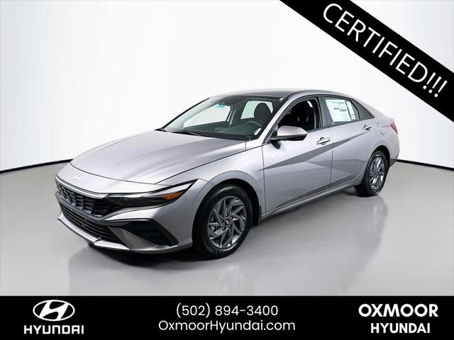 2025 Hyundai Elantra Hybrid Blue