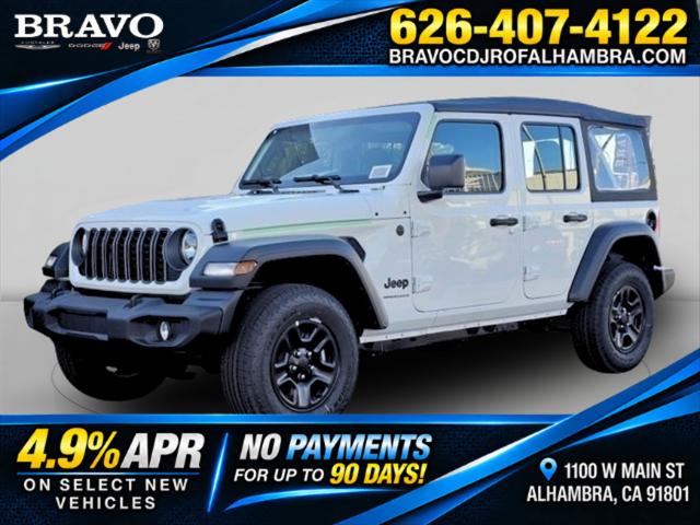 2026 Jeep Wrangler 4-Door Sport 4x4 for sale in Alhambra, CA