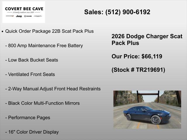 2026 Dodge Charger Scat Pack Plus 2-Door AWD