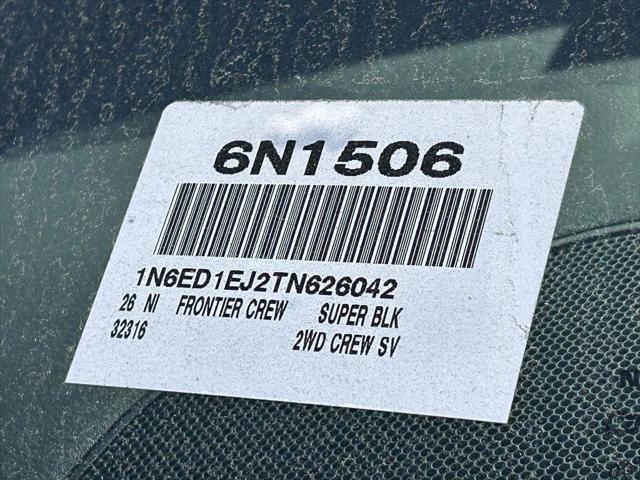 2026 Nissan Frontier Crew Cab SV 4x2
