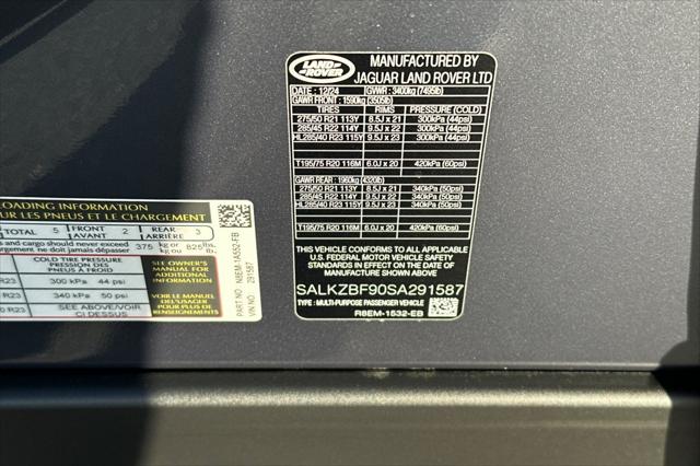 2025 Land Rover Range Rover P615 SV