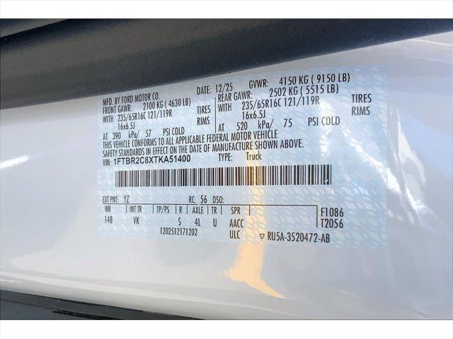 2026 Ford Transit Cargo Van Base