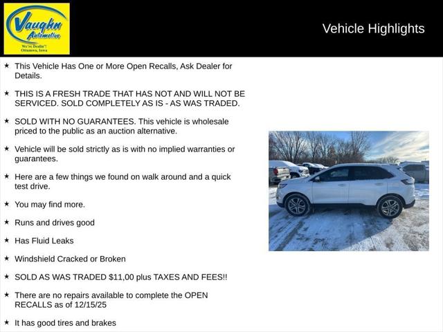 2016 Ford Edge Titanium 2016 Ford Edge Titanium