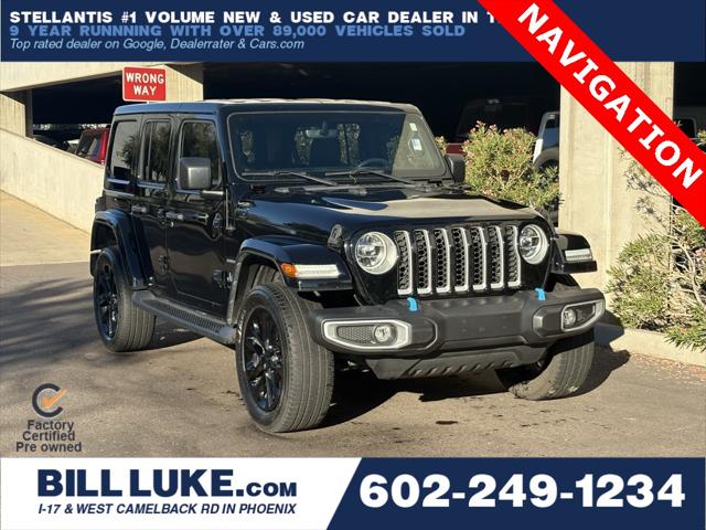 2022 Jeep Wrangler 4xe Unlimited Sahara 4x4