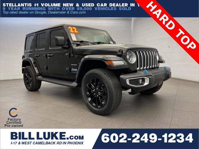 2022 Jeep Wrangler 4xe Unlimited Sahara 4x4