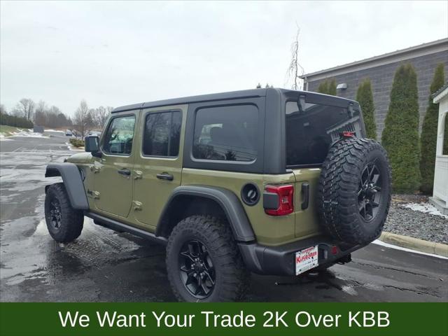 2026 Jeep Wrangler WRANGLER 4-DOOR WILLYS