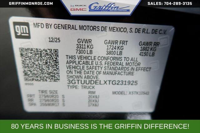 2026 GMC Sierra 1500 Crew Cab, Short Bed, SLT, 4WD