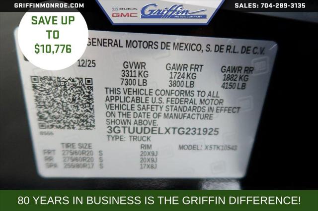 2026 GMC Sierra 1500 Crew Cab, Short Bed, SLT, 4WD