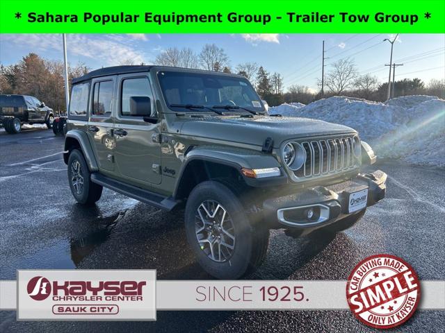 2026 Jeep Wrangler 4-Door Sahara 4x4 for sale in Sauk City, WI