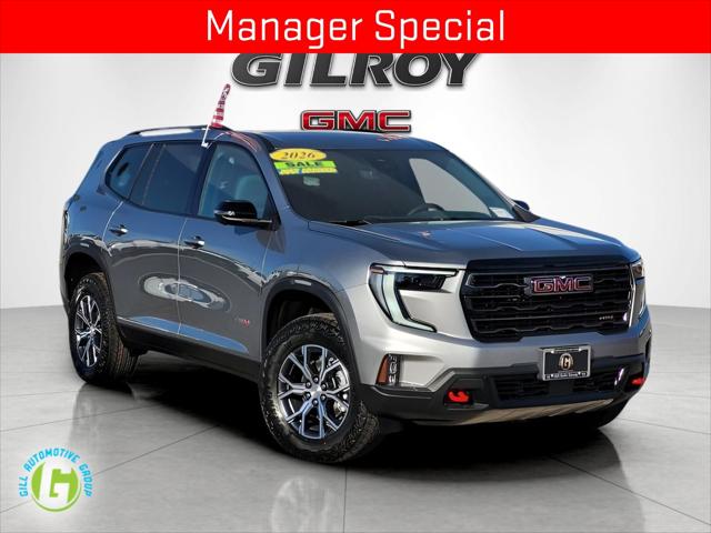 2026 GMC Acadia AT4 AWD for sale in Gilroy, CA