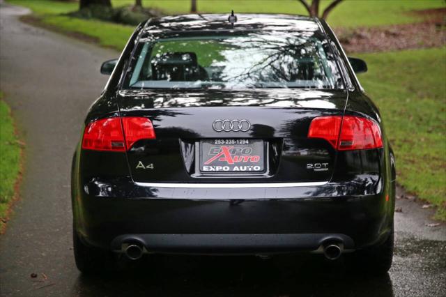 2007 Audi A4 2.0T quattro AWD 4dr Sedan 6M