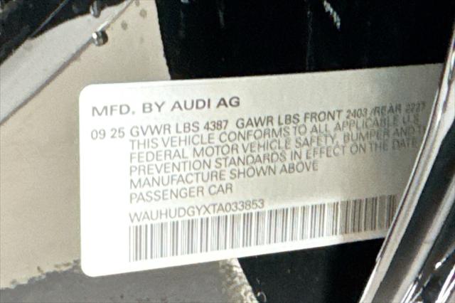 2026 Audi A3 Premium Plus 40 TFSI quattro S tronic